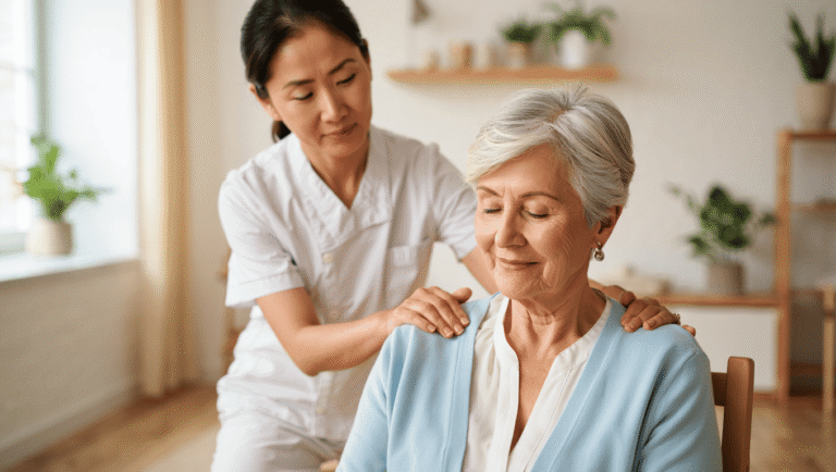 Shiatsu seniors - Bienfaits et sécurité | Guide 2026